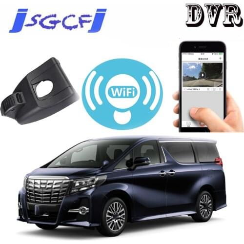 Special Car Road Record WiFi DVR Dash Camera Driving Video Recorder HD Night Vision For Toyota Alphard AH30 Vellfire 2015~2021