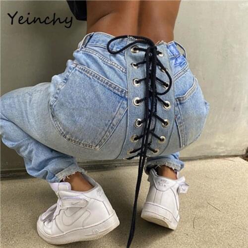 Женские высокие джинсы Yeinchy China At AliExpress