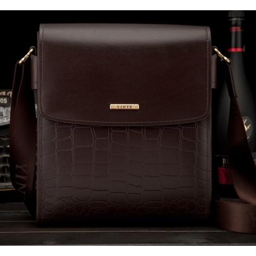 YIN TE Mens Brown Bags