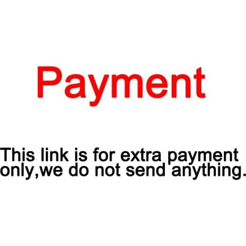 1 extra payment, if you need to pay USD10, please order 10pcs
