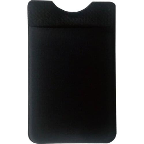 2019 Fashion Women Sticker Lycra Adhesive Cell Phone ID Pocket Wallet Case Card Holder Elastic Credit Card Holder #R