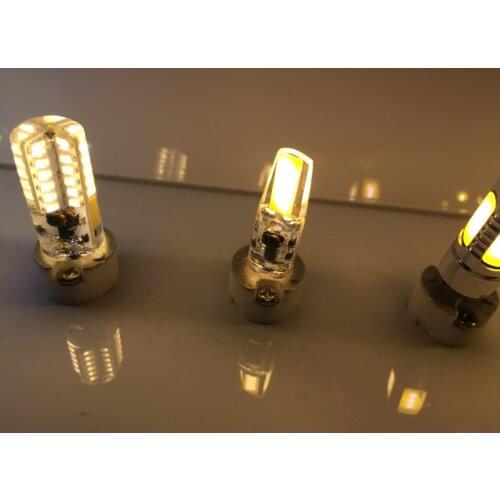 5pcs 220V G9 LED Bulb 104/64/72 LEDs LED dimmable 3014SMD Lamps Silicone Crystal Light 360 Degree Replace Halogen Lamp