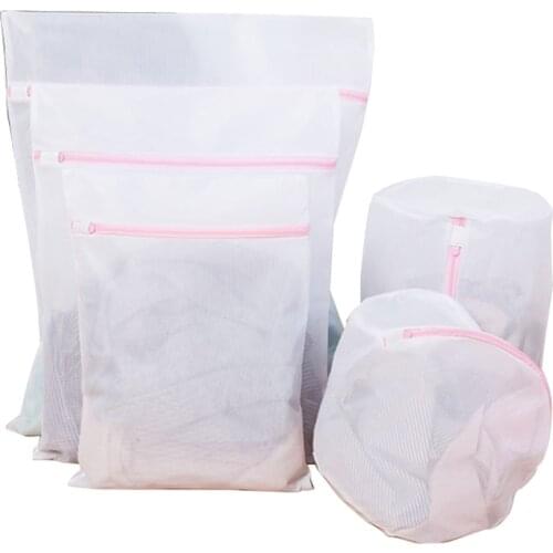 5 PCS Delicates Laundry Bags Protection Washing Drying Bag Washing Bags