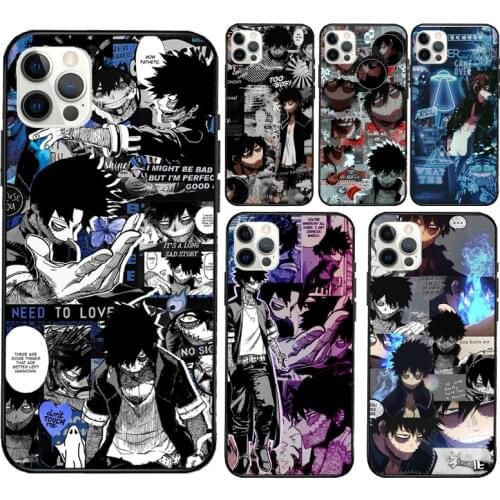 Dabi My Hero Academia Anime Case For iPhone 12 Pro Max 12 Mini X XR XS Max SE 2020 7 8 Plus 11 Pro Max Cover Coque