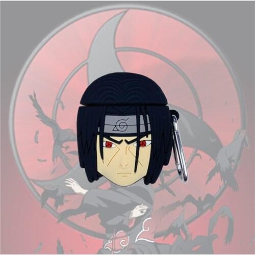 NARUTO Uchiha Itachi Airpods Case Airpods1 2 Airpods Pro Cute Cartoon Bluetooth Headset Shell Men Women Unisex Birthday Gift New