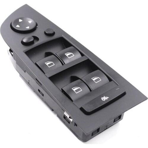 Black Panel Console Left 61319217332 For BMW E90 318i 320i 325i 335i Car Accessories Power Window Control Switch High Quality