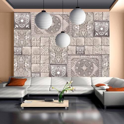 Wall mural-stone tile-400x280 cm