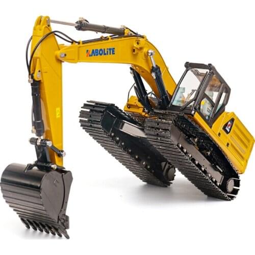 HUINA 2.4G 1/16 K336GC Metal Hydraulic RC Excavator Model Gift Car For Boys With Battery Radio TH18067-SMT5