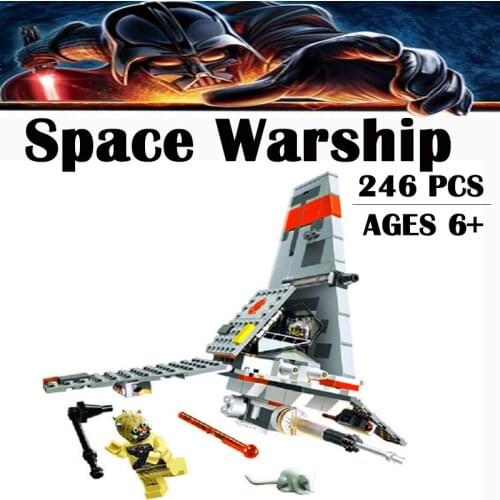 Space Series Warfare Figure Model Building Blocks Skyhopper Mecha Bricks Kids Toy Children Educational Gift