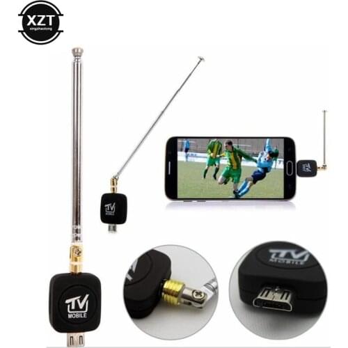 Micro USB DVB-T Tuner Mini TV Receiver Dongle/Antenna DVB THD Digital Mobile TV HDTV Satellite Receiver For Phone