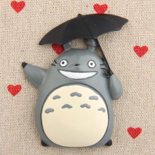 Cute Gili Cat Briquettes Chirp Station Green Leaf On Blue Totoro Umbrella Totoro Bus Fridge Magnet Home Decor Gift