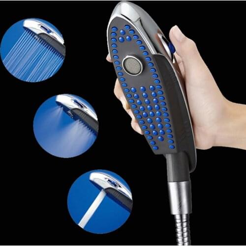 Multifunction Shower Head Multifunction Bionic Dolphin Design electroplated ABS Rain Shower Hand Hold Bathroom Shower Heads