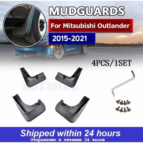 For Mitsubishi Outlander 2015 2016 2017 2018 Front Rear Car Mud Flaps Mudflaps Splash Guards Mud Flap Mudguards Fender