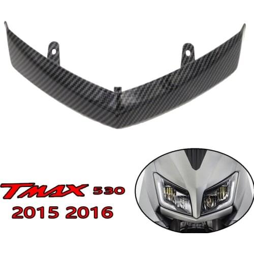 For YAMAHA Motorcycle Carbon Fiber Front Fairing ABS Material Under the Front Deck Fairing TMAX530 2015 2016