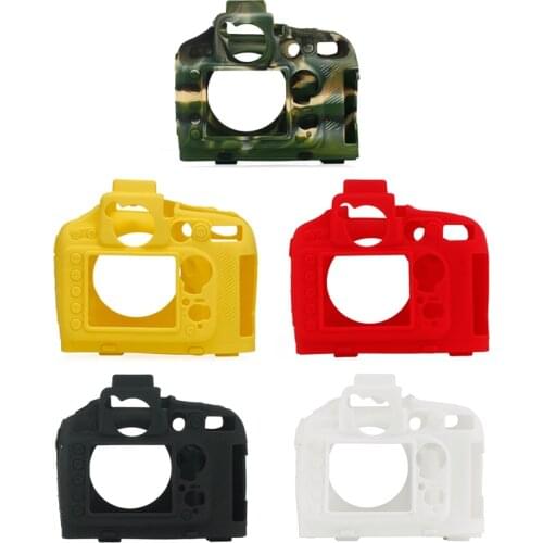 High Quality Soft Silicone Rubber Camera Protective Body Case Skin For Nikon D800 D800E DSLR Camera Bag protector cover