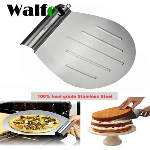 WALFOS food grade Transfer Cake Tray Scoop Cake Moving Plate Bread Pizza Blade Shovel Bakeware Pastry Scraper Cozinha