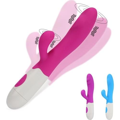 10Speed Rabbit Vibrator for Women Vagina Massage Clit Stimulator AV stick G spot Vibrator Dildo Vibrator Adult Sex Toy for Women