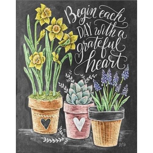 5D blackboard painting pattern diamond painting home decoration stickers diamond embroidery