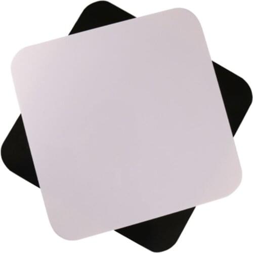 Acrylic Reflection Board Black Milky White Plexiglass Board Transparent Mirror Photography Background Board Customization