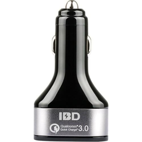 308-Q3 Car Charger, 42W 3 USB Port QC3.0 Car Fast Charger Adapter for iPhone 11/7 Plus/6S, Galaxy S10/S9/S8, Note 9,and More