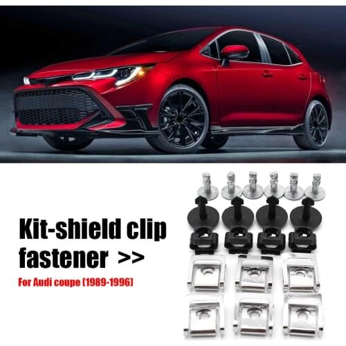 Engine Splash Shield Fasteners for Audi 100 A3 A4 A6 A8 TT Under Engine Cover Underbody Undertray Splash Shield Clips Fasteners