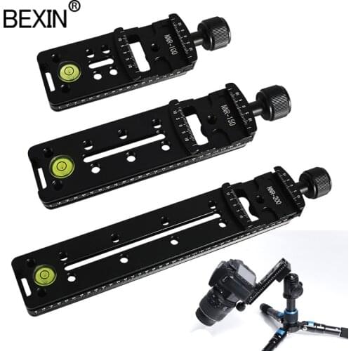 Camera Long Quick Release Clamp Dslr Camera Adapter Mounting Node Rail Clamp support bracket for Arca swiss tripod ball Head