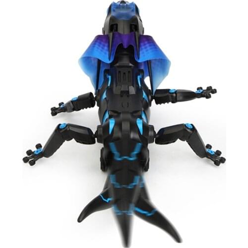Infrared Remote Control Animal LED Lamp RC I/R Lizard Chameleon Electronic Pet Robot Model Prank Toy Trick Toy Gift