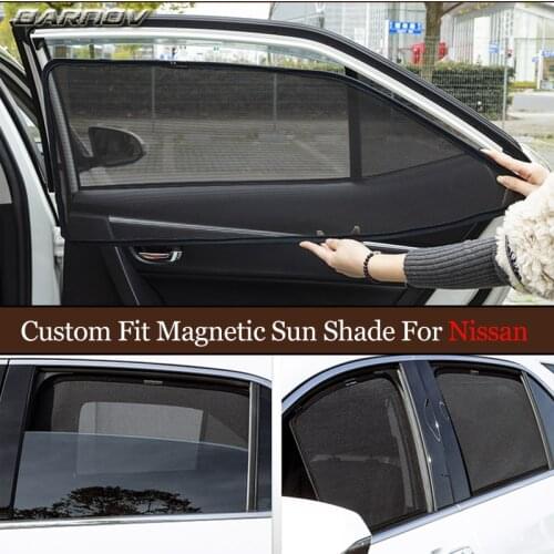 For Nissan Cabstar Yumsun Cube-Z11 Terra Juke Presage / Magnetic Special Curtain Window SunShades Mesh Shade Blind Fully Covered