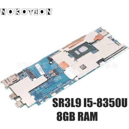 NOKOTION For Lenovo ThinkPad X1 Tablet Evo Motherboard SR3L9 I5-8350U CPU UHD 620 8G RAM 01AW885 DMX3A NM-B271