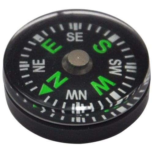 12 Pcs/Set 20mm Small Mini Compasses for Camping Hiking Traveling QW