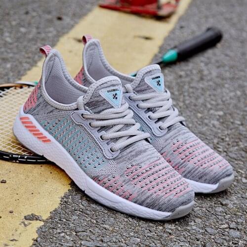 2020 new summer mens shoes lace mesh mens casual shoes light and comfortable breathable couple sports shoes Feminino Zapatos