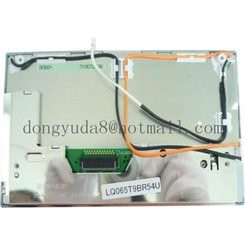 New 100% Original 6.5Inch LQ065T9BR54 LQ065T9BR54U LCD Display Panel X3 X5 MK4 MK3 E53 E38 E39 Car Navigation System Screen