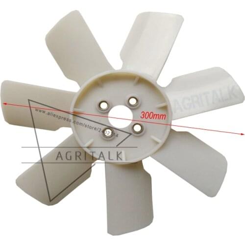 Cooling fan for Yangdong engine Y380T / Y385T for tractor like Jinma or Foton series tractor, part number