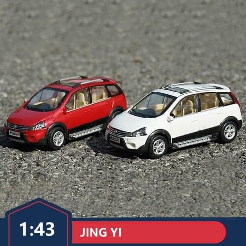 1:43 original Dongfeng popular Jingyi SUV plastic car model car model decoration