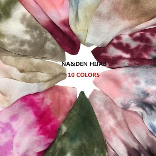 Hot Spring Summer Scarf Women Viscose Scarves Wide Ddying Long Shawl Wrap Blanket Warm Tippet wholesale 10pcs/lot 10Colors New