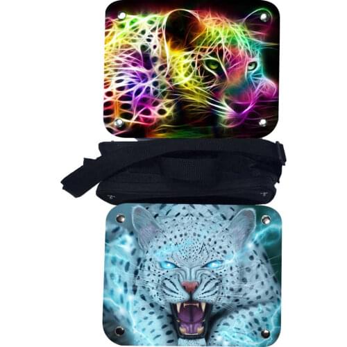 Leopard Insulated Lunch Bag Animal Tiger Lion Dragon Anime Women Men Teenagers Boys Girls Kid School Lunch Thermal Box Cooler