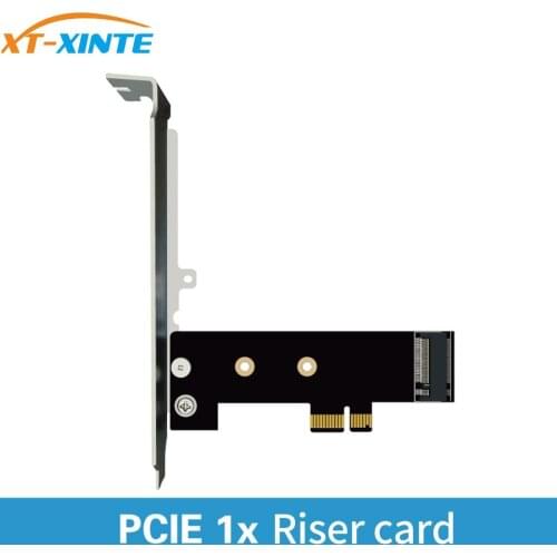 XT-XINTE PCIE 1x 4X 8X 16X Adapter Card for M.2 NVME To PCI Express Riser Card with Baffle for Optane Adapter Card High Speed