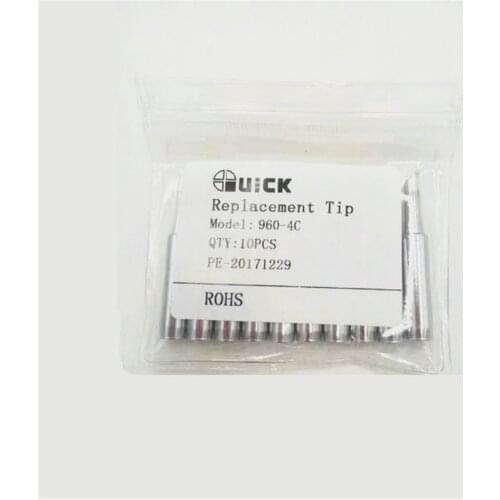 10pcs Original QUICK Tips 960-4C QSS-T-4C QUICK TS1100 236 969 967 Horseshoe Soldering Iron Tip