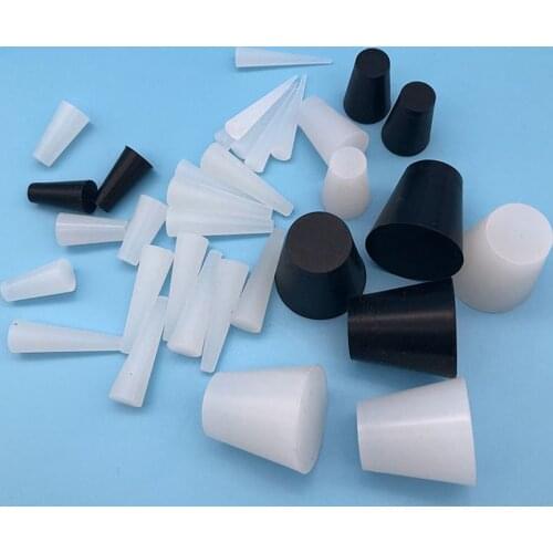 10pcs High Temp Silicone Rubber Tapered Plug Powder Coating Paint Masking Hole Stopper