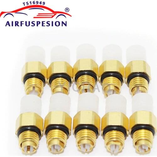 10pcs Air Suspension Repair Kit Air Valve M8*1 for Benz W251 W164 W212 W211 W220 W221 New Air Connector Tube Brass Fittings