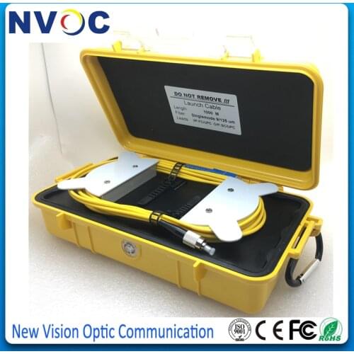 2Pcs/Lot,SM,9/125,G652D,1000M,1310/1550,FC LC SC ST OTDR Dead Zone Eliminator,FC/PC-SC/UPC 1KM Fiber Optic OTDR Launch Cable Box