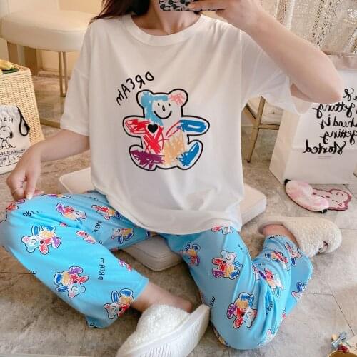 Женские пижамы с брюками Ablithe China At AliExpress