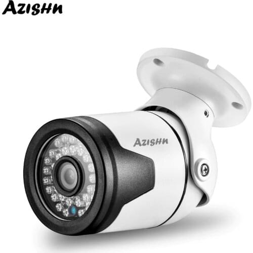 AZISHN H.265+ IP Camera 5MP 2592*1944 XM550AI FULL HD Metal IP67 waterproof Onvif P2P Motion Detection Network CCTV Camera