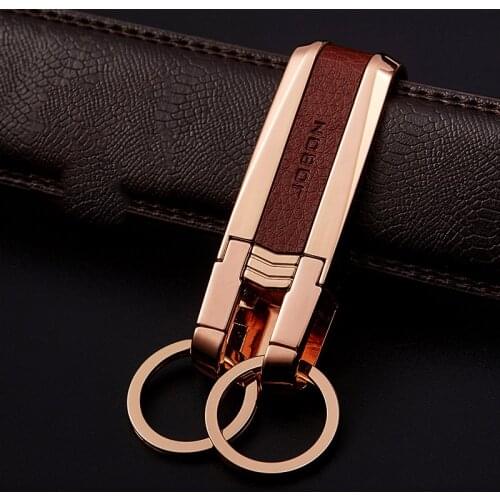 Metal Belt Waist-mounted Keychain Pendant Car Accessories for Gift for Toyota Corolla Rav4 Suzuki Swift Skoda Octavia Key Holder