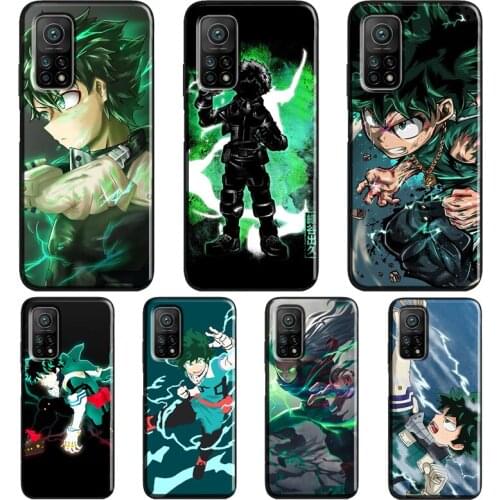 Deku Izuku My Hero Academia For Xiaomi Mi 11 Ultra Note 10 Lite Mi 9T 10T Pro A3 Coque For POCO X3 Pro M3 F1 F3 Case