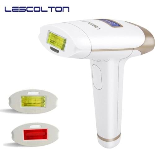 Lescolton 2in1 IPL Epilator Hair Removal LCD Display Machine Laser Permanent Bikini Trimmer Electric depilador a laser
