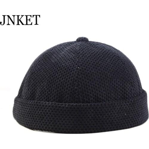 JNKET Autumn Winter Men Women‘s Skullcap Beanies Hat Brimless Hat Outdoor Sport Cap Hip Hop Cap Casual Pumpkin Hat Casquette