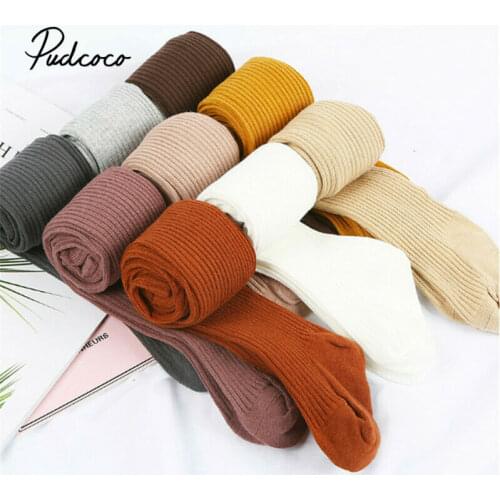 0-4Yrs Children Stocking Spring Autumn Tights Cotton Toddler Baby Girl Pantyhose Kid Infant Knitted Tights Soft Infant Clothing