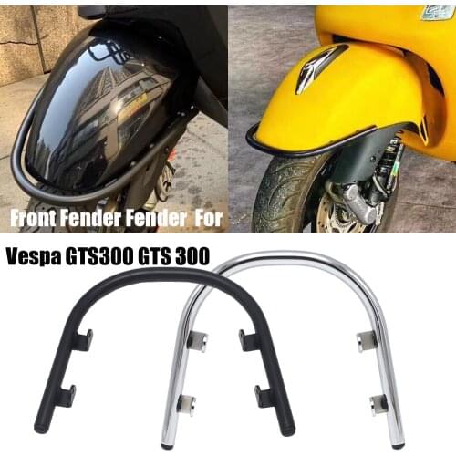 Motorcycle For Vespa GTS300 GTS 300 Bumper Front Fender Fender Black Bumper Fender U-Bar Crash Bars