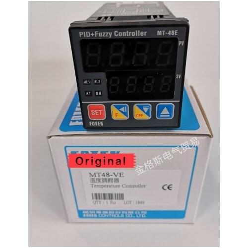 MT48-V-E SSR Output PID+Fuzzy Temperature Controller 100% New & Original